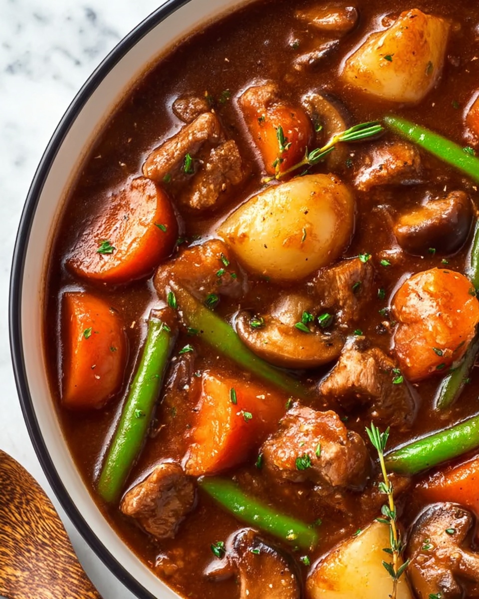 Hearty Chicken Stew with Vegetables and Tomato Broth Recipe - Recipe Image