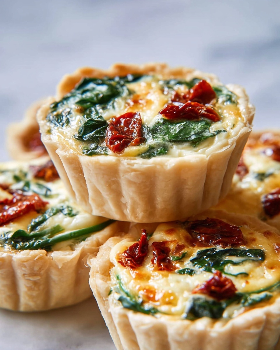 Egg White Bites with Sun-Dried Tomatoes, Spinach, and Bell Peppers Recipe - Recipe Image