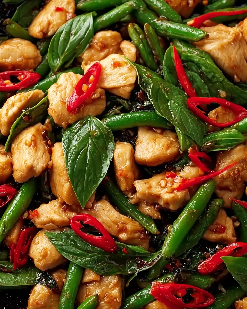 Thai Basil Chicken Recipe - Recipe Image