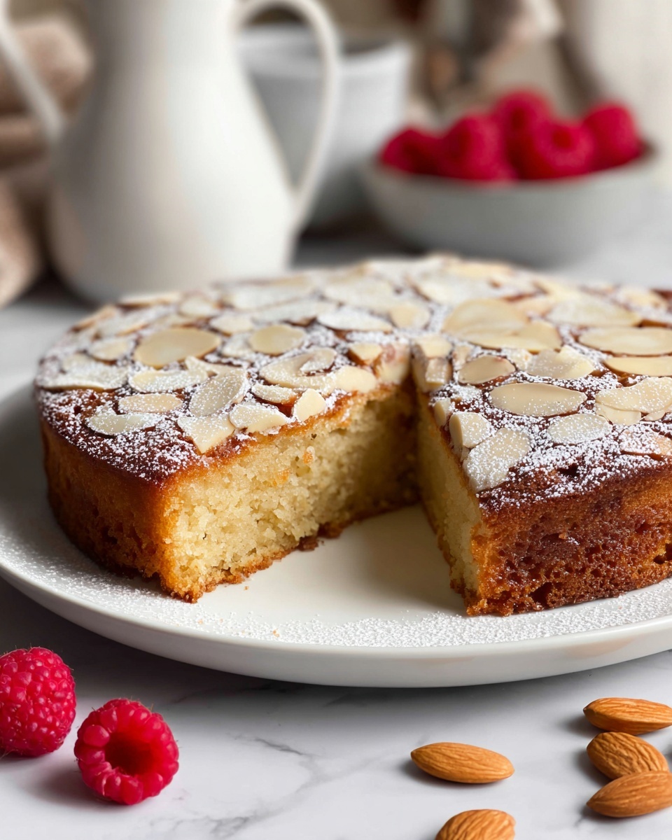 Almond Cake Recipe - Recipe Image