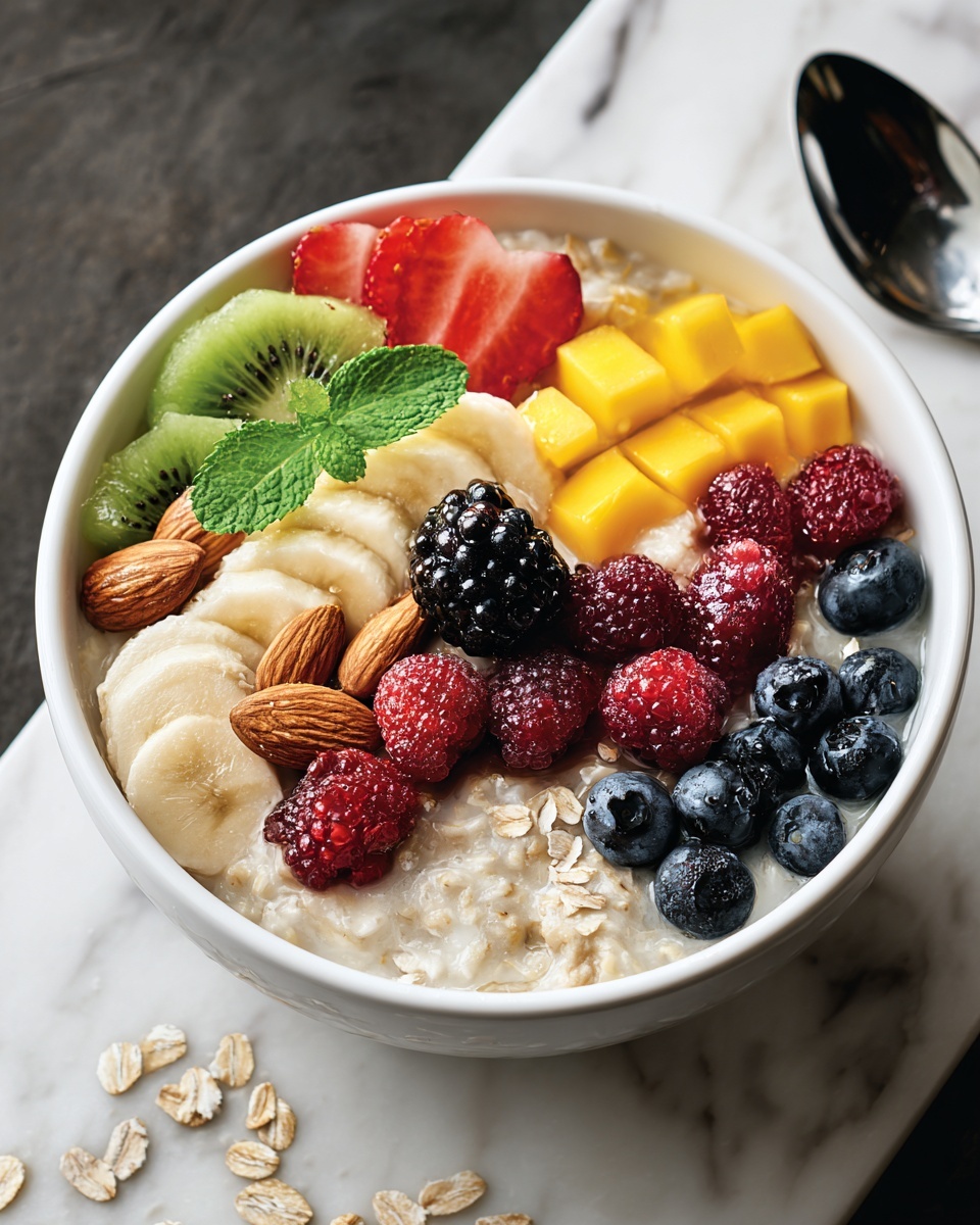 Oatmeal with Fruits and Nuts Recipe - Recipe Image