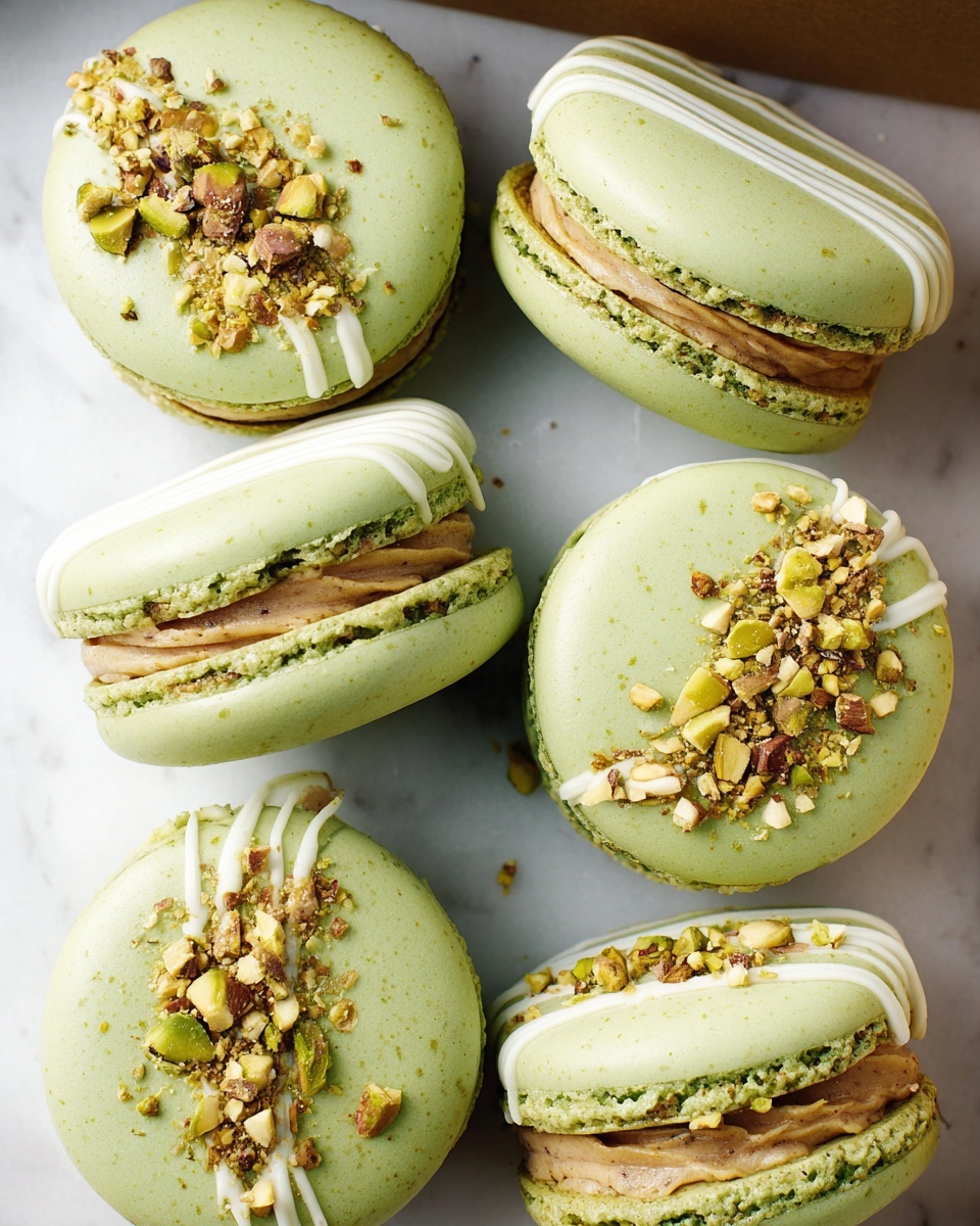 Pistachio Macarons Recipe - Recipe Image
