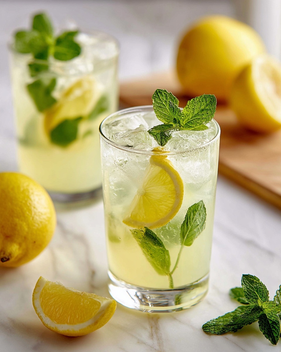 Refreshing Mint Lemonade Recipe - Recipe Image