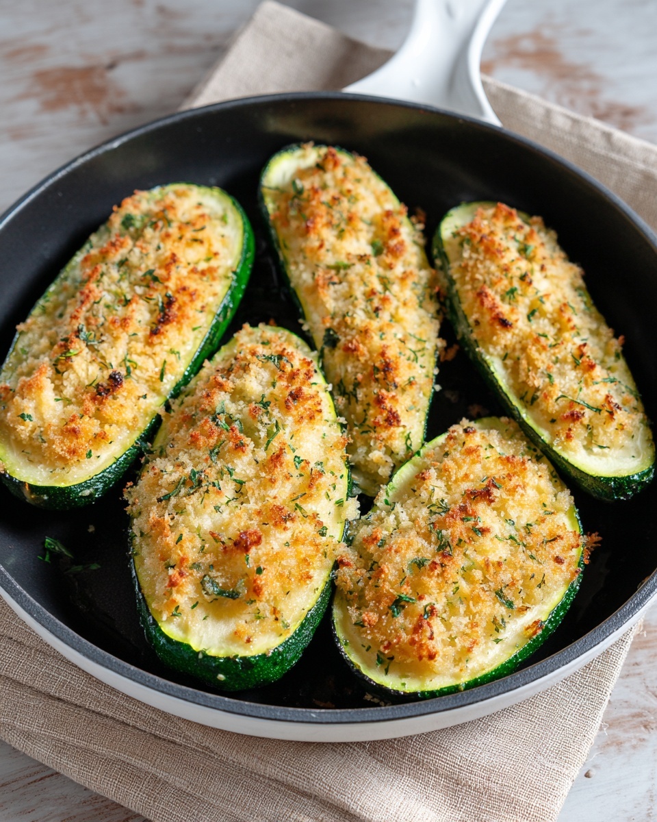 Baked Parmesan Zucchini Rounds Recipe - Recipe Image