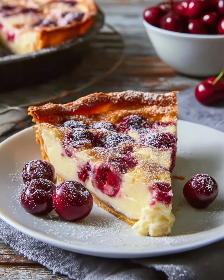Cranberry Custard Pie Recipe