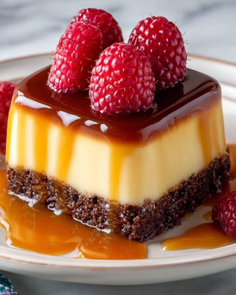 Chocolate Chocoflan (Mexican Impossible Cake) Recipe