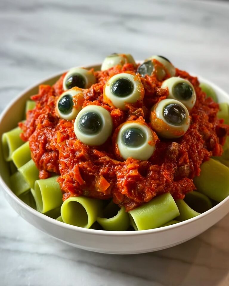 Eyeball Pasta Recipe