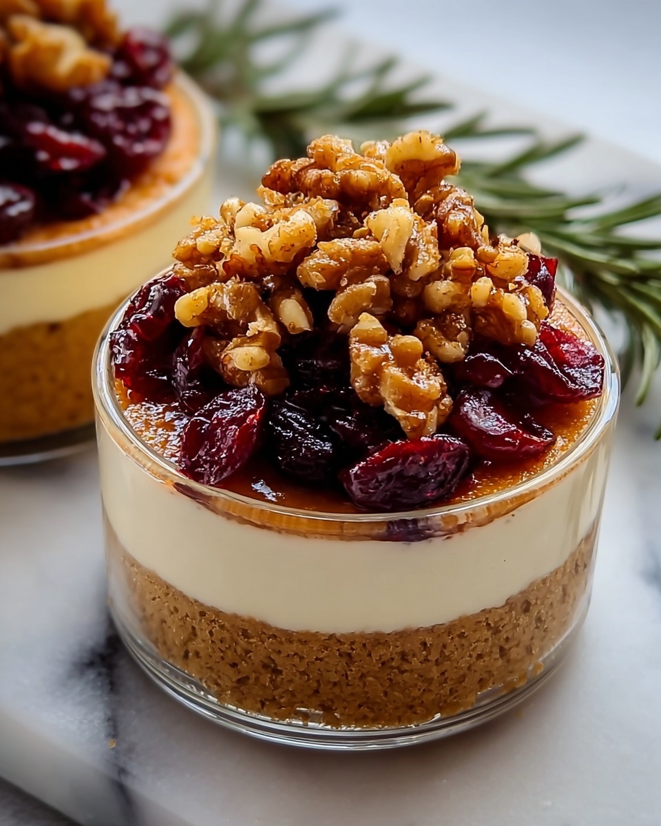 Thanksgiving Cranberry and Pecan Crostini Recipe - Recipe Image