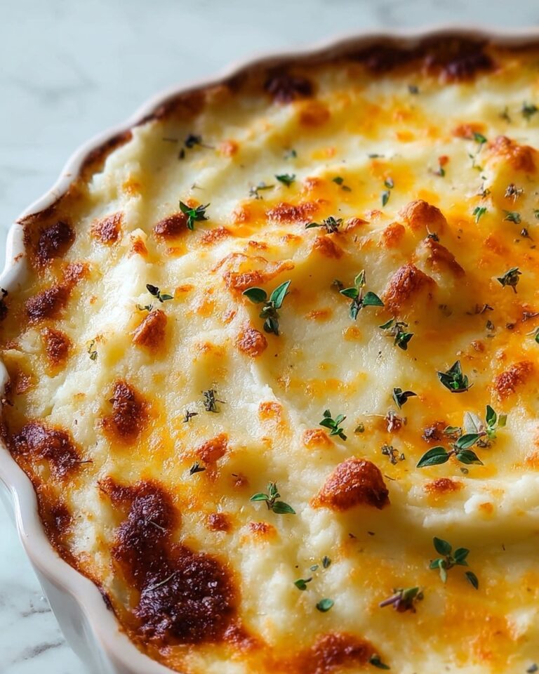 Baked Mashed Potatoes Recipe