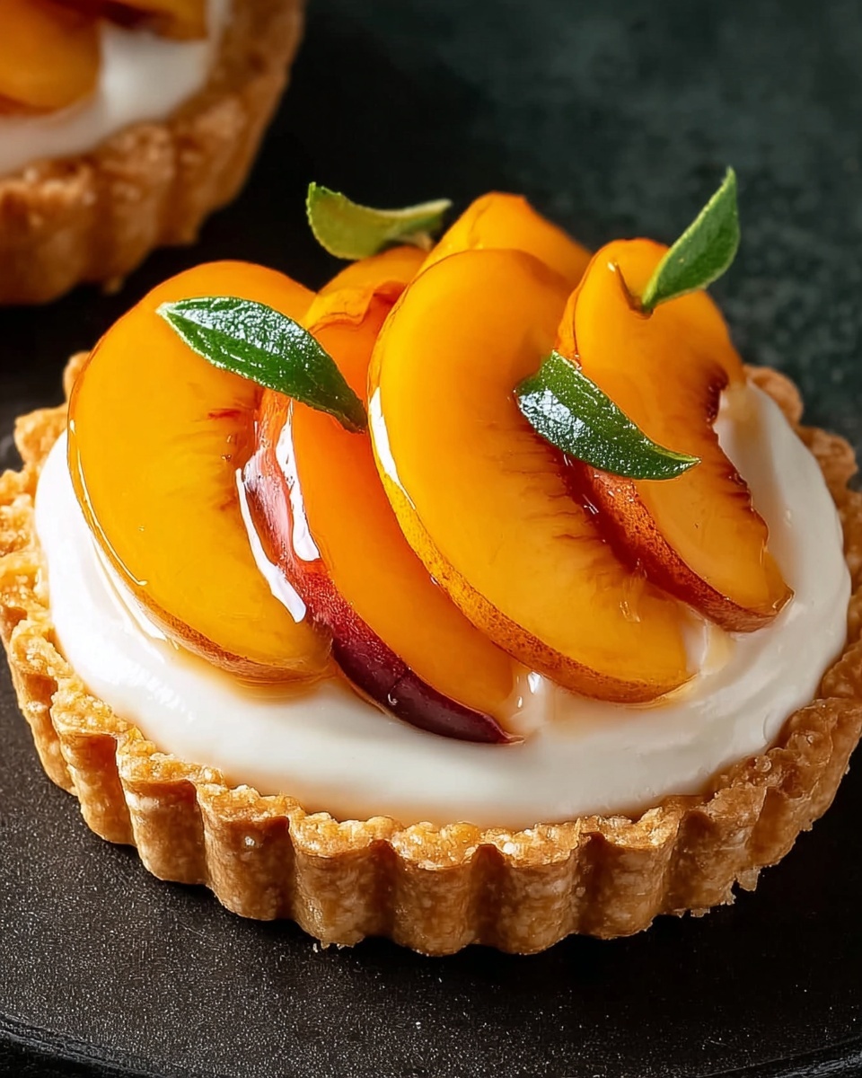 Easy Peach Tarts Recipe - Recipe Image