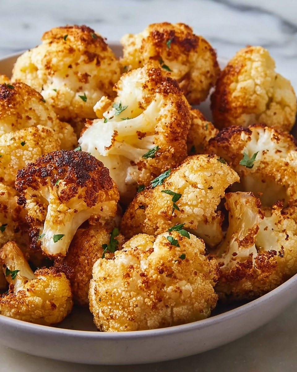 Baked Cauliflower Bites Recipe - Recipe Image