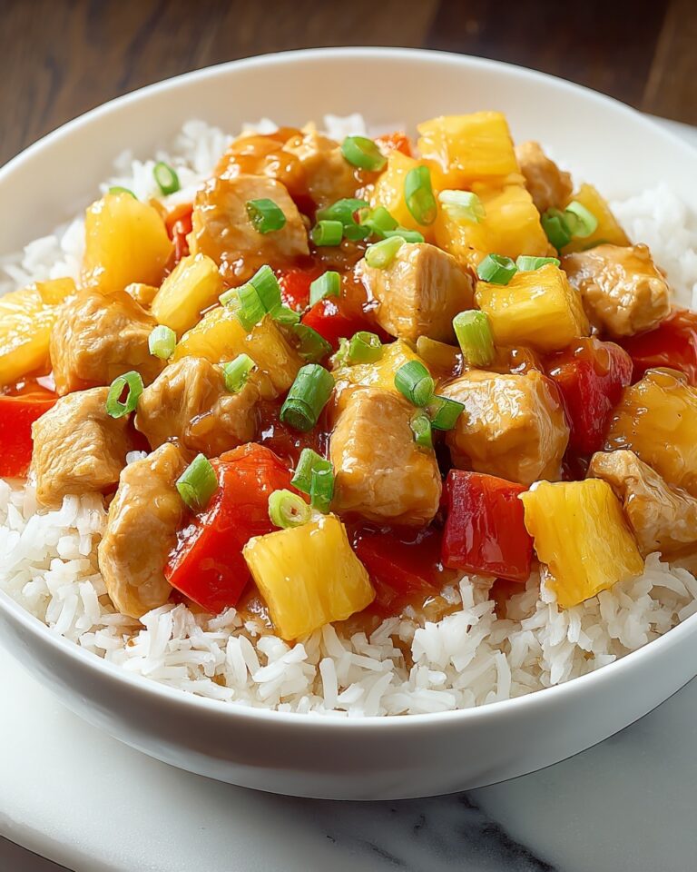 Hawaiian Pineapple Chicken and Rice Recipe