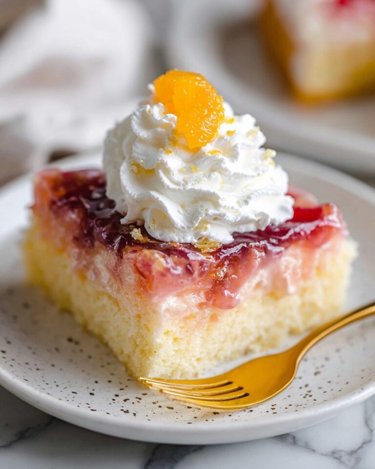 Rhubarb Upside Down Cake Recipe