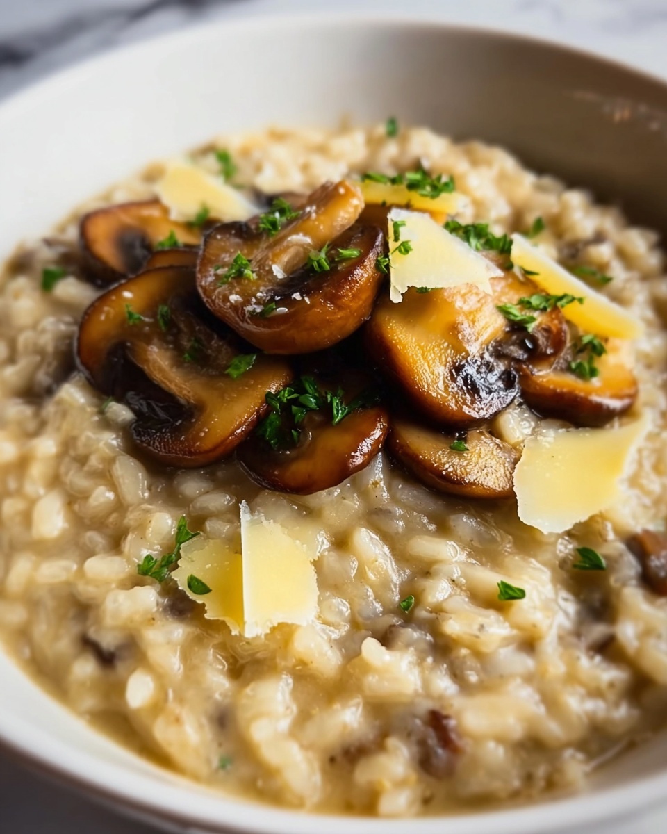 Mushroom and Chestnut Risotto: A Comforting and Elegant Meal Recipe - Recipe Image