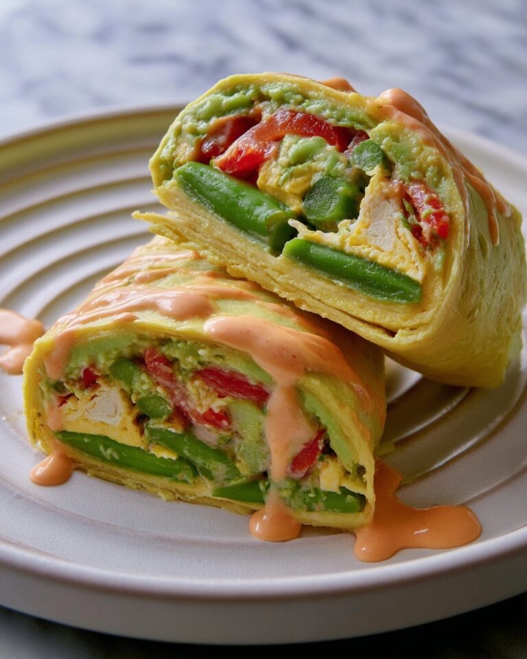 Effortless Veggie Omelette Roll Recipe