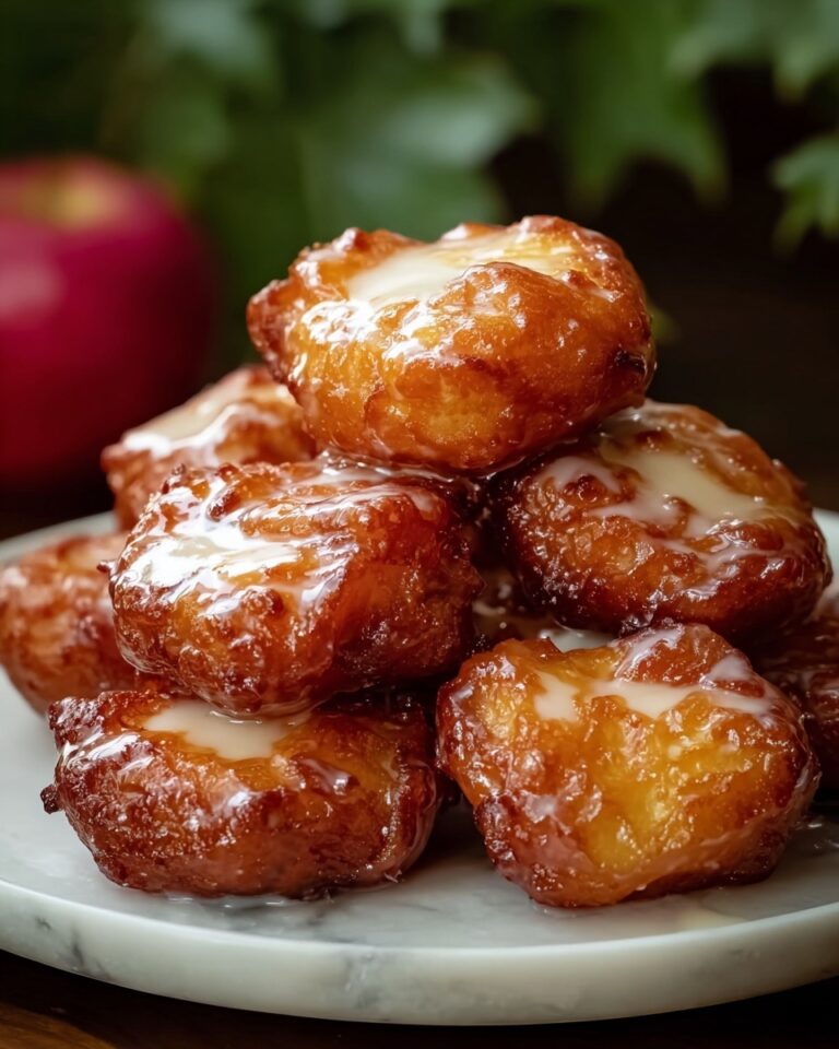 Warm Baked Apple Fritters Recipe