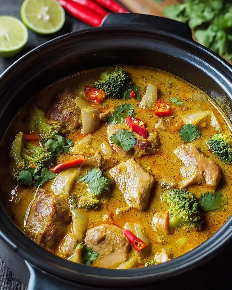 Coconut Cream Chicken Curry Skillet Recipe