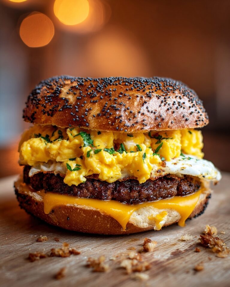 Steak Egg Cheese Bagel Recipe