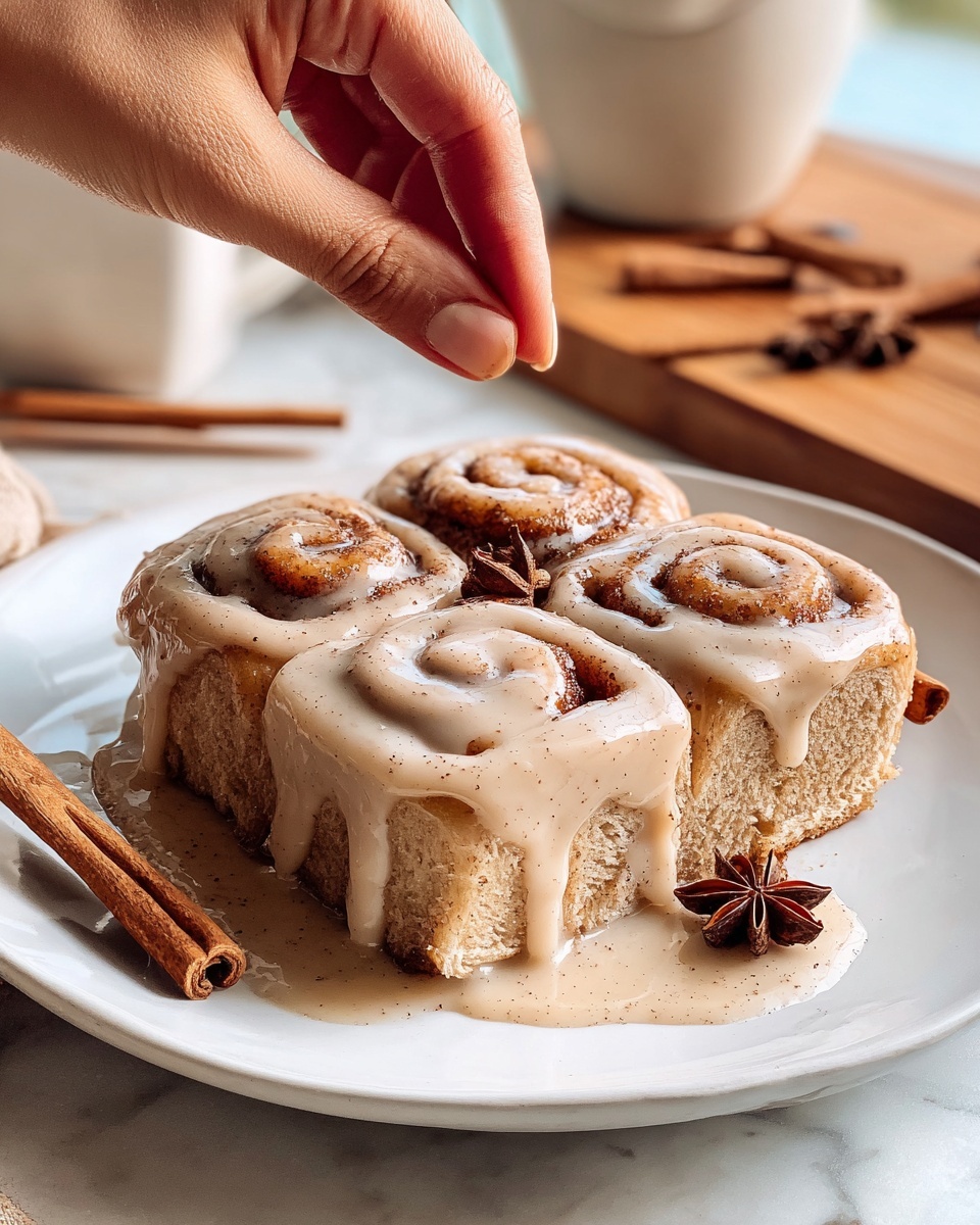 Chai Cinnamon Rolls Recipe - Recipe Image