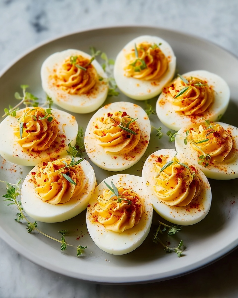 Classic Deviled Eggs Recipe - Recipe Image