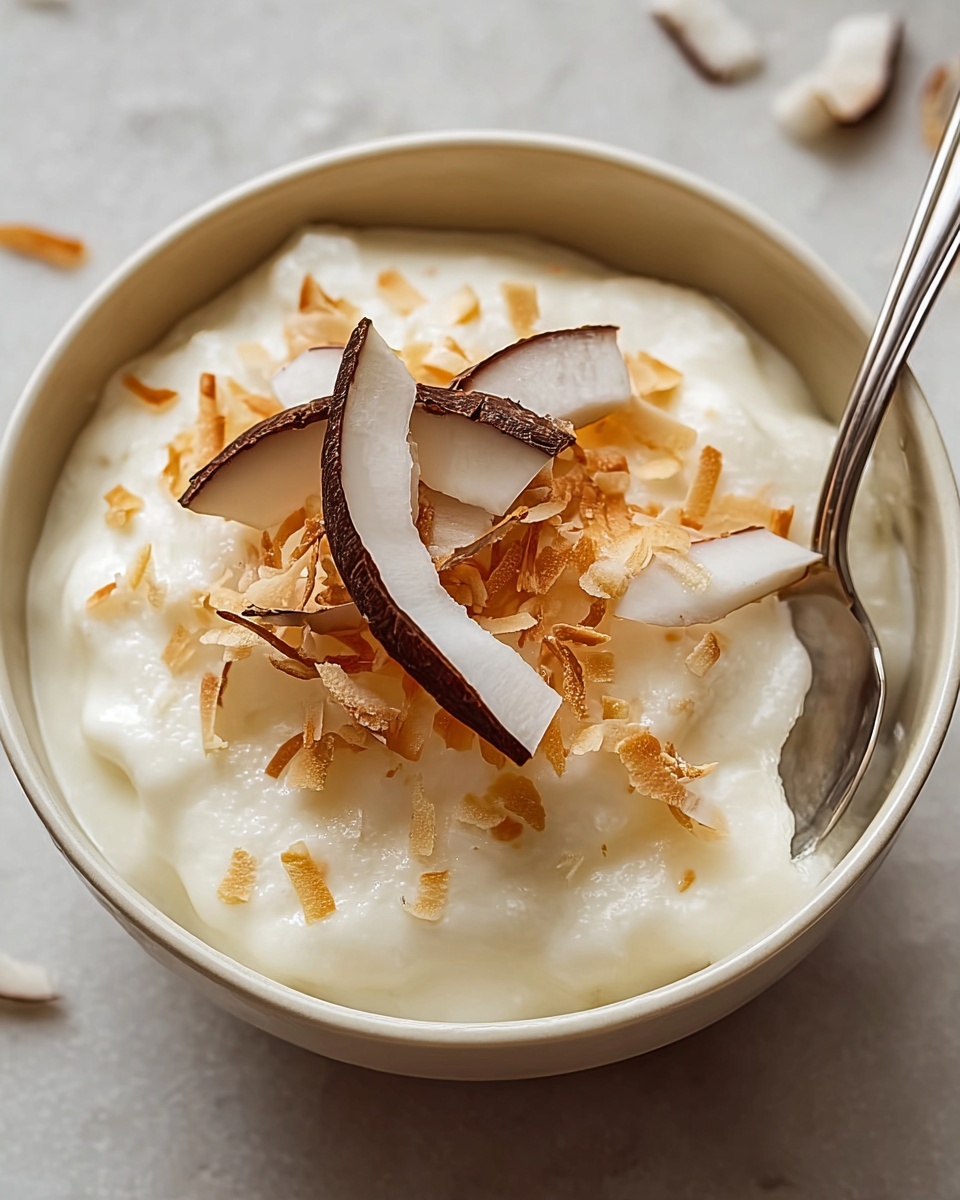 Brazilian Coconut Pudding with Caramel Recipe - Recipe Image
