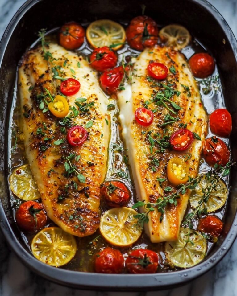 Simple Mediterranean Baked Fish Recipe