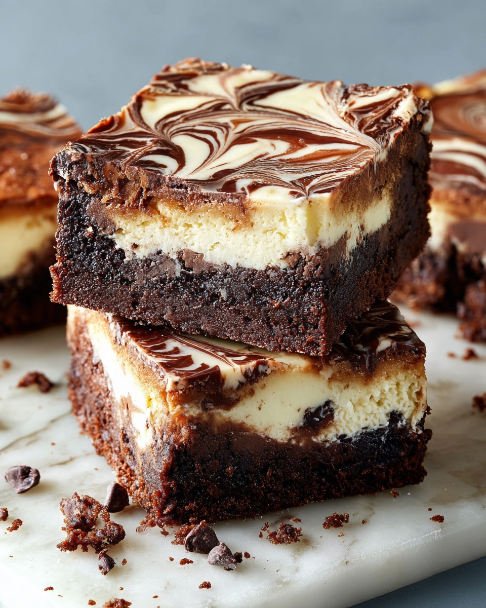Cheesecake Brownies Recipe - Recipe Image