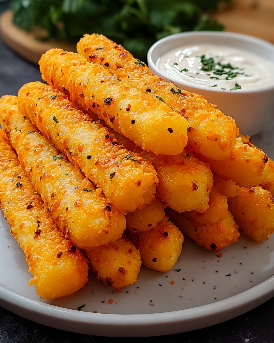 Potato Cheese Sticks Recipe - Recipe Image