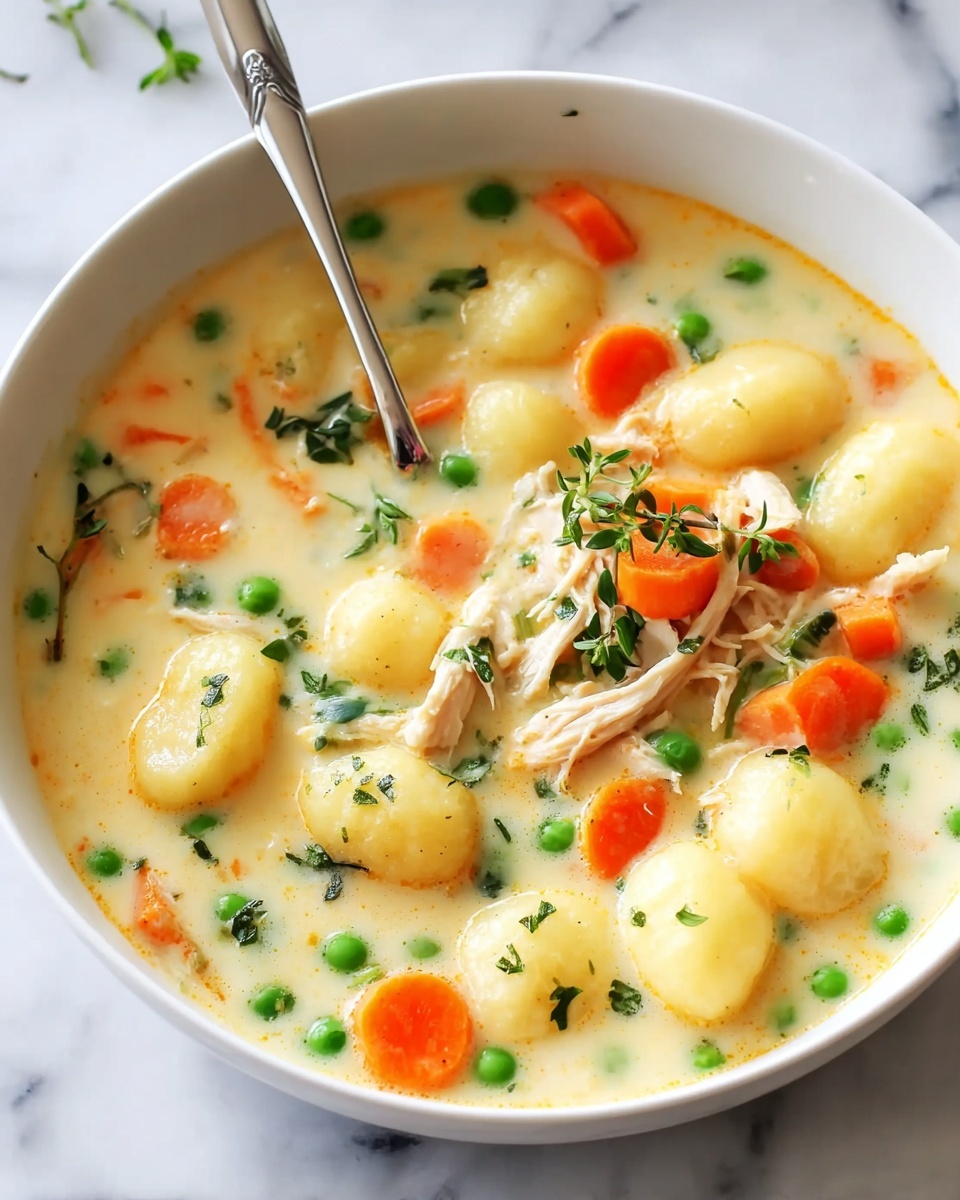 Chicken Pot Pie Gnocchi Recipe - Recipe Image