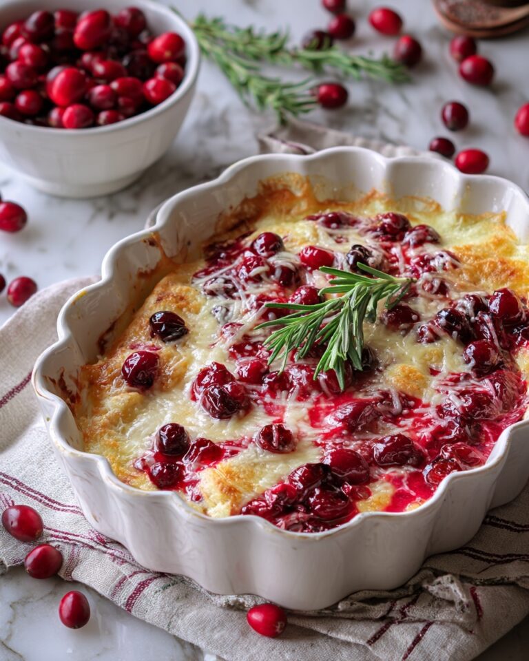 Baked Cranberry Cream Cheese Dip Recipe