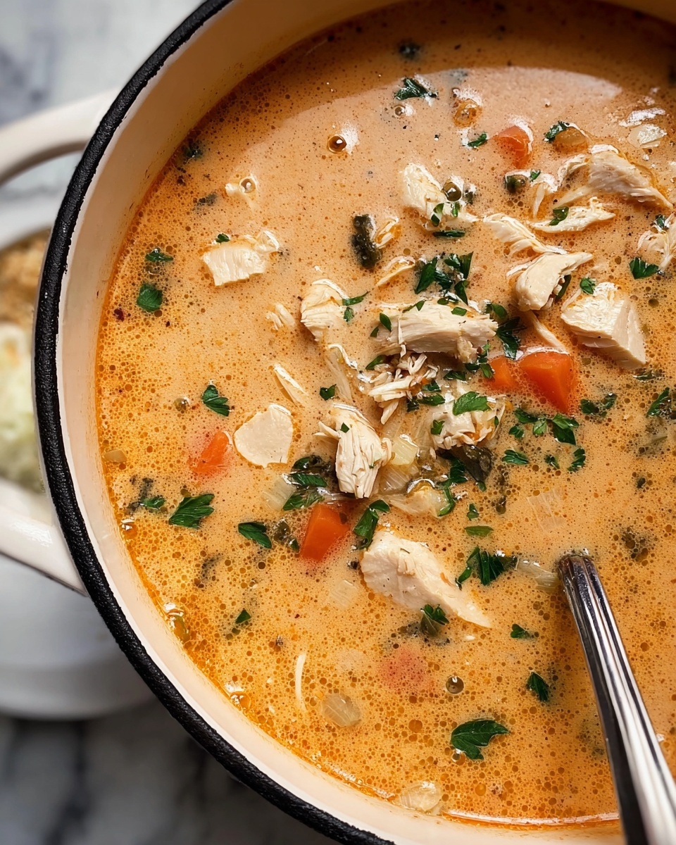 Creamy Marry Me Chicken Soup Recipe - Recipe Image