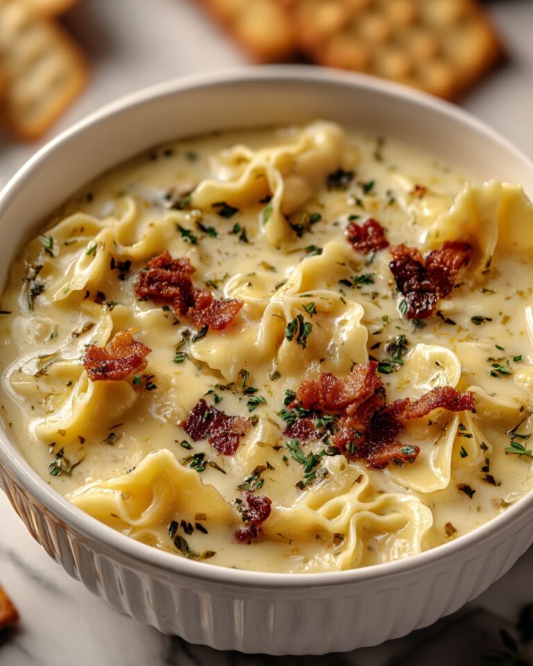 Creamy White Chicken Lasagna Soup Recipe