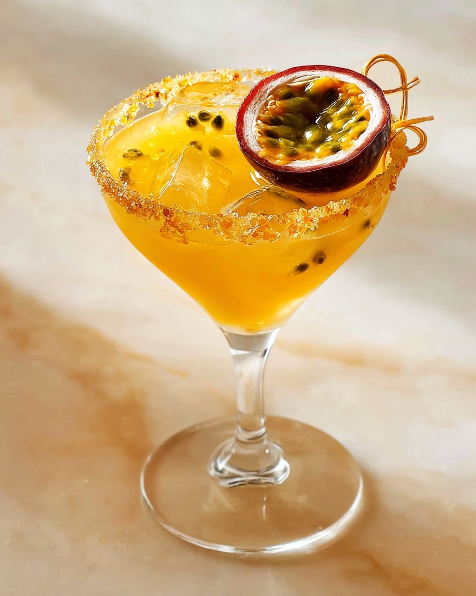 Passion Fruit Margarita Recipe - Recipe Image