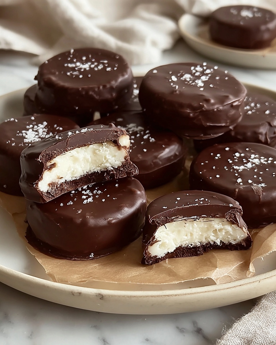 Homemade Peppermint Patties Recipe - Recipe Image