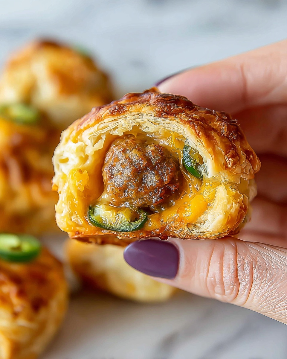 Jalapeno Popper Pigs in a Blanket Recipe - Recipe Image
