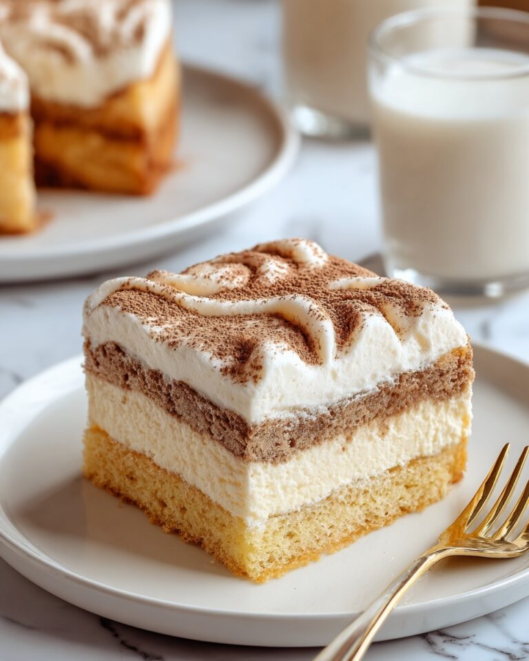 Cinnamon Roll Poke Cake Recipe