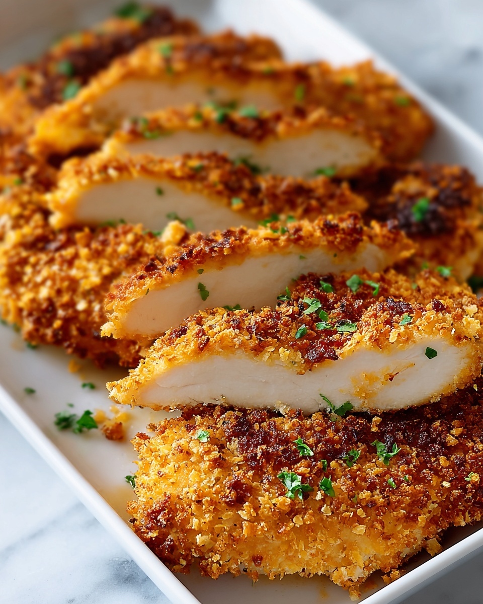 Crispy Baked Chicken Tenders Recipe - Recipe Image