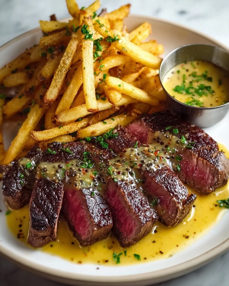 Steak Frites with Herb Béarnaise Sauce Recipe