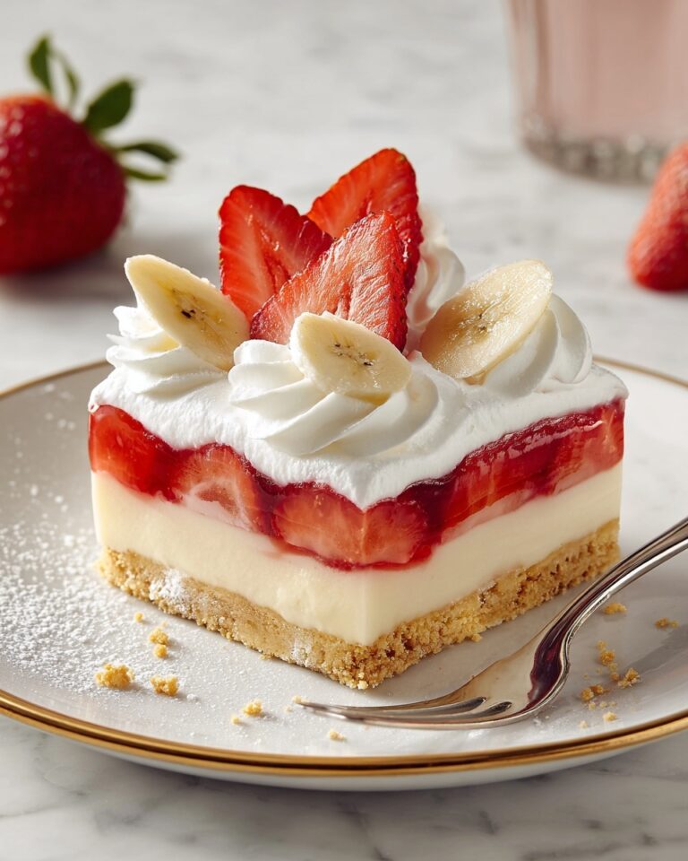 Strawberry Banana Cream Delight Recipe
