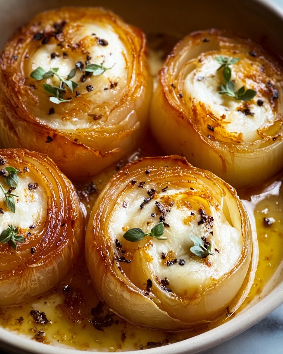 Asiago Creamy Baked Onions Recipe - Recipe Image