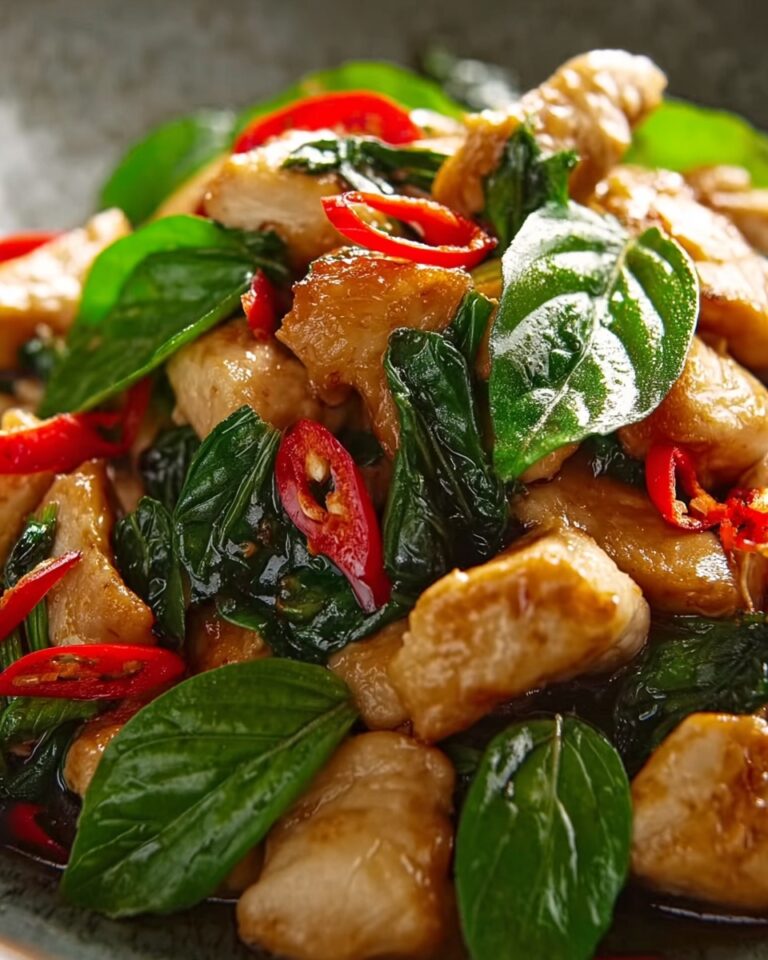 Thai Basil Chicken Recipe