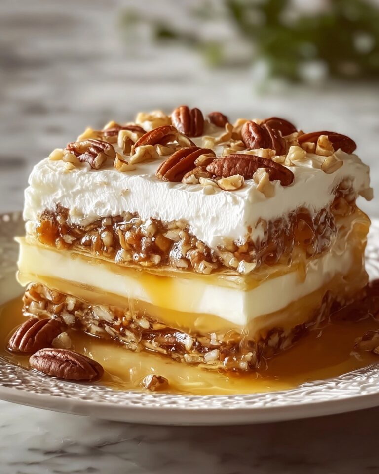 Southern Charm Pecan Pie Lasagna Recipe