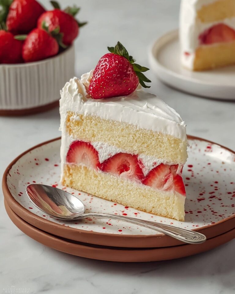 Japanese Strawberry Cake Recipe