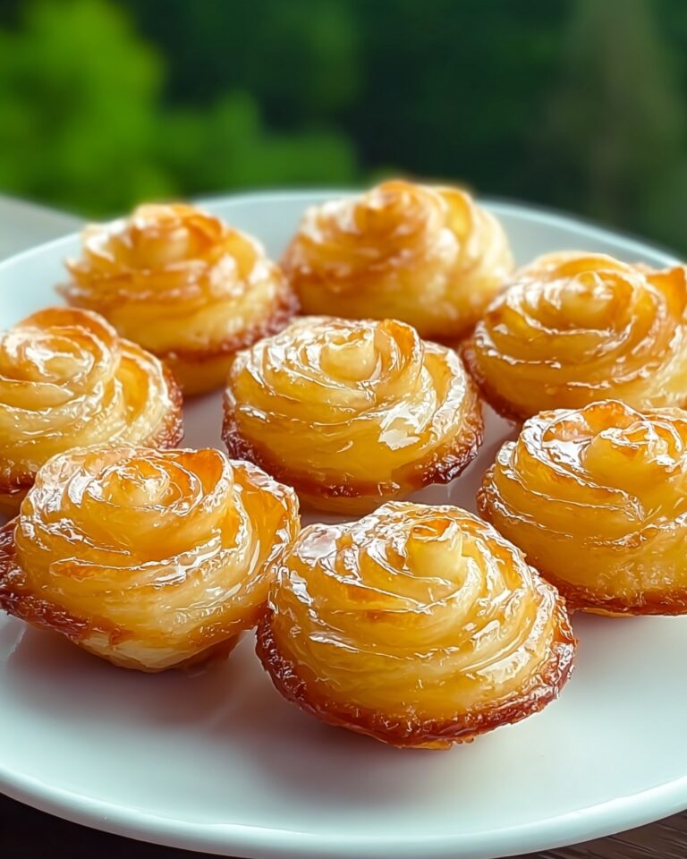 Peach Pie Cruffins Recipe
