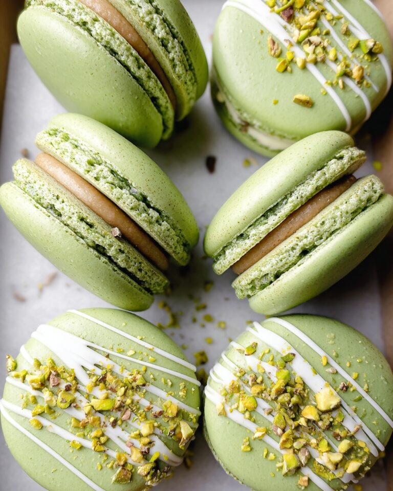 Pistachio Macarons Recipe
