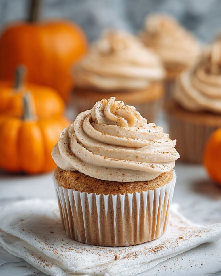 Pumpkin Cupcakes with Cinnamon Cream Cheese Frosting Recipe