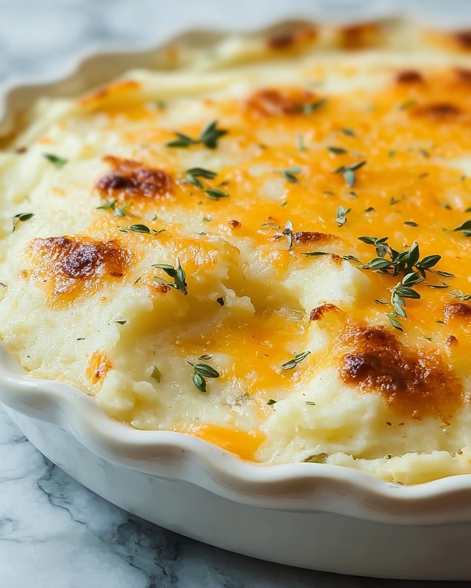 Baked Mashed Potatoes Recipe - Recipe Image