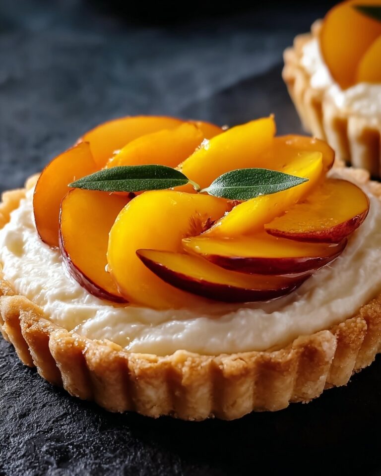 Easy Peach Tarts Recipe