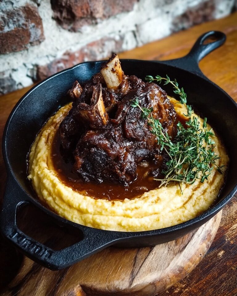 Gospel Shank with Smoked Gouda Grits Recipe