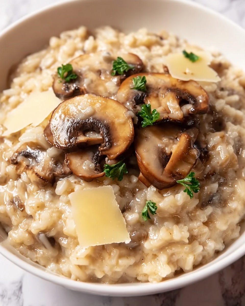 Mushroom and Chestnut Risotto: A Comforting and Elegant Meal Recipe - Recipe Image